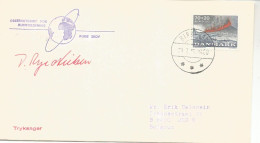 DINAMARCA BIRKEROD OBSERVATORIO ESPACIAL SPACE RUDE SKOV - Cartas & Documentos