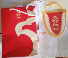 PZN-POLAND SOCCER,FOOTBALL,PIN,BAG,... - Kleding, Souvenirs & Andere