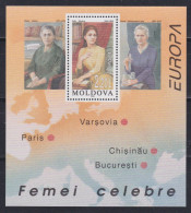 MOLDOVA 1996 - Block Europe-CEPT -MNH- - 1996