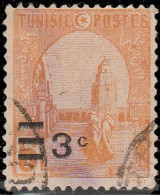 Tunisie 1928 - YT 154 - 3 / 5 C. Mosquée De Kairouan - Usati