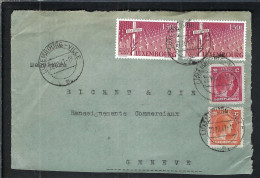 LUXEMBOURG Ca.1947: DDL De LSC De LUXEMBOURG à Genève (Suisse) - Lettres & Documents