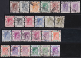 Hong Kong        .   SG    .  140/162    .    O      .   Cancelled - Used Stamps