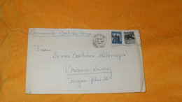 ENVELOPPE ANCIENNE DE 1947../ GERMANIA - BRITISCHE ZONE..CACHETS TRIESTE ARRIVIE PARTENZE + TIMBRES X2 SURCHARGE AMB FTT - Marcophilie