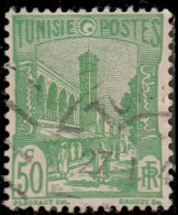 Tunisie 1939 - YT 207/212 - Halfaouine Mosquée Tunis (3 V) - Usados