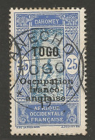 TOGO N° 91 CACHET ANECHO /  Used - Used Stamps