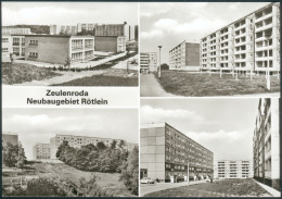 Postkarte Zeulenoda -Neubaugebiet Rötlein, S/w, 1981, Ungelaufen, I/II - Zeulenroda