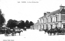 CPA VANNES ***PEU COURANTE*** LA GARE D'ORLEANS - ETAT - Vannes