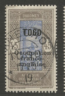 TOGO N° 95 CACHET ANECHO /  Used - Used Stamps