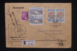 LUXEMBOURG - Enveloppe En Recommandé De Luxembourg Pour Paris En 1967  - L 149776 - Brieven En Documenten