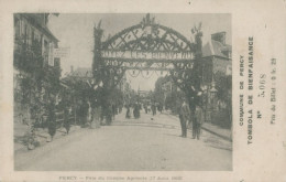 50 PERCY -  FETE DU COMICE AGRICOLE (17 AOUT 1908) - TOMBOLA DE BIENFAISNCE - Andere & Zonder Classificatie