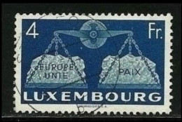 ● LUSSEMBURGO 1951 ֎ EUROPA ֎ N.° 448 Usato ● Cat. 55 € ● SCONTO 90 % ● Lotto N. 317 ● - Gebraucht