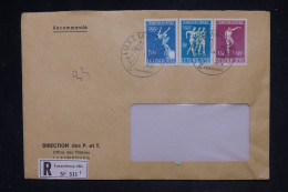 LUXEMBOURG - Enveloppe En Recommandé De Luxembourg Pour Paris En 1968 - L 149778 - Brieven En Documenten