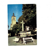 Cpm - 46 - Vayrac - église Saint-Martin - 1985 - 460582 Cap Theojac - Monument Croix Banc Arbre - Vayrac