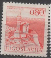 YOUGOSLAVIE N° 1357 O 1972 Tourisme (Piran) - Usati