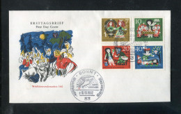 "BUNDESREPUBLIK DEUTSCHLAND" 1962, Mi. 385-388 "Schneewittchen" FDC (5869) - 1961-1970