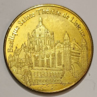 14 - LISIEUX - BASILIQUE SAINTE THERESE - MEDAILLE DE COLLECTION - Undated