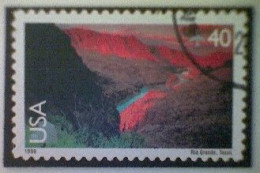 United States, Scott #C134, Used(o) Air Mail, 1999, Rio Grande Valley, 40¢ - Used Stamps