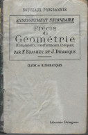 Precis De Geometrie         1933 - 18 Ans Et Plus