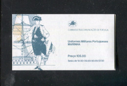 "PORTUGAL" 1983, Markenheftchen Mi. 1 "Uniformen" ** (5877) - Booklets
