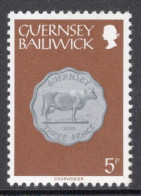 Guernsey 1979  Single Coin Stamp In Unmounted Mint - Guernsey