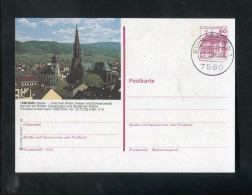 "BUNDESREPUBLIK DEUTSCHLAND" Bildpostkarte Mit Bildgleichem Stempel Ex "BUEHL" (5882) - Cartoline Illustrate - Usati