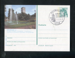 "BUNDESREPUBLIK DEUTSCHLAND" Bildpostkarte Mit Bildgleichem Stempel Ex "BEXBACH" (5883) - Cartes Postales Illustrées - Oblitérées