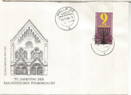 ALEMANIA DDR HALLE JUDAICA HOLOCAUSTO PROGROMO JUDIO JEW - Judaisme