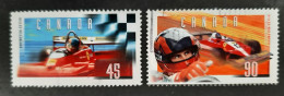 Canada 1997  USED  Sc1647-1648    45c And 90c  Gilles Villeneuve - Used Stamps