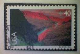 United States, Scott #C134, Used(o) Air Mail, 1999, Rio Grande Valley, 40¢ - Used Stamps