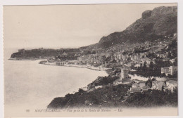 AK 197319 MONACO - Monte-Carlo - Vue Prise De La Route  De Menton - La Condamine