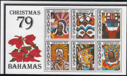 BAHAMAS Block 29,unused,Christmas 1979 (**) - Bahamas (1973-...)