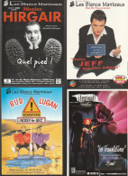 LOT DE 2 CARTES POSTALES ET 16 CARTONS PUBLICITAIRES CONCERNANT DES FESTIVALS ET DES SPECTACLES(cf Scans Pour Détails) - Collezioni E Lotti