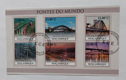 N° 3170 à 3175       Les Ponts Du Monde  -  Oblitérés - Mozambique