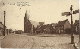 Poelcapelle - Grand Place Et Eglise - Langemark-Pölkapelle