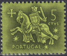 1953 Portugal * Mi:PT 792, Sn:PT 761, Yt:PT 774, Knight On Horseback (from The Seal Of King Dinis) - Gebruikt