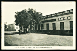 A67  MAROC CPA GUERCIF - HOTEL DES VOYAGEURS ET CINEMA - Verzamelingen & Kavels