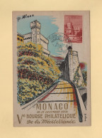 Monaco - Carte Maximum - N°310B - Bourse Philatelique - 1956 - Maximumkarten (MC)