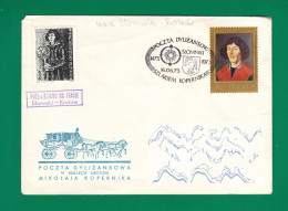 1973 Nicolaus Copernicus - Stagecoach Mail_ZIE_34_SLOMNIKI - Covers & Documents