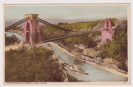 AK 197343 ENGLAND - Bristol - Clifton Suspension Bridge & Leigh Woods - Bristol