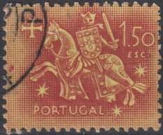 1953 Portugal ° Mi:PT 799, Sn:PT 768, Yt:PT 781, Knight On Horseback (from The Seal Of King Dinis) - Used Stamps