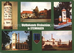 41554481 Steinhagen Westfalen Brennereien Bier Wappen Steinhagen - Steinhagen