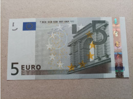 5 Euros De La Segunda Firma Trichet Plancha M015A, V De España, UNC - 5 Euro
