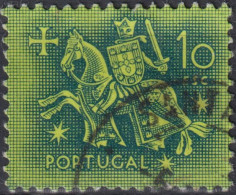 1953 Portugal ° Mi:PT 804, Sn:PT 773, Yt:PT 786, Knight On Horseback (from The Seal Of King Dinis) - Gebraucht