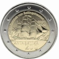 2 Euro Commemorative Estonie 2020 200 Ans De La Decouverte De L'Antarctique UNC - Estonia