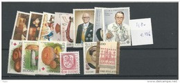 1980 MNH Finland, Finnland, Year Complete According To Michel, Postfris - Volledig Jaar