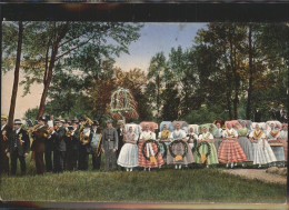 41346922 Burg Spreewald Richtfestzug Einbringen Der Krone Burg - Burg (Spreewald)