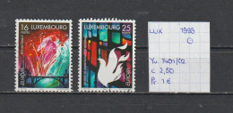 (TJ) Luxembourg 1998 - YT 1401/02 (gest./obl./used) - Usados