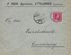 Luxembourg - Luxemburg - Lettre  1916  An Das Postscheckamt - Luxembourg - Cachet Ettelbruck - Cartas & Documentos