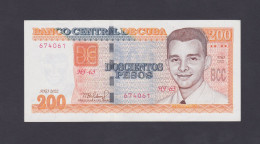 CUBA 200 PESOS 2022 SC/UNC - Cuba