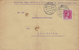 Luxembourg - Luxemburg - Lettre  1916  An Ddie Gemeindeverwaltung , Hollerich- Cachet Luxembourg - Lettres & Documents